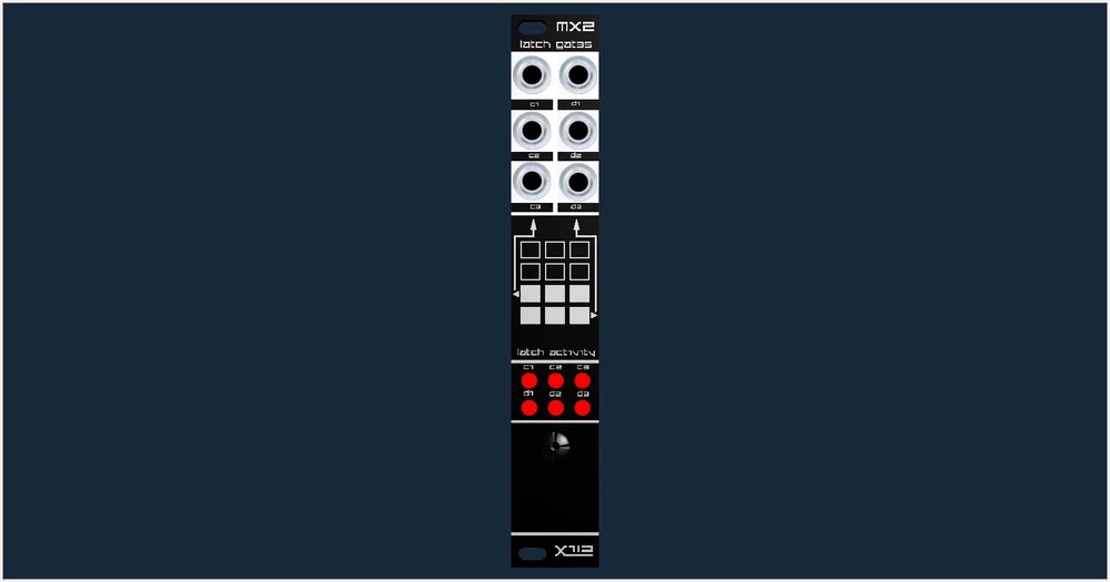 MATRIXSYNTH: X1L3 - MX2 - manipulator expander - latching gates